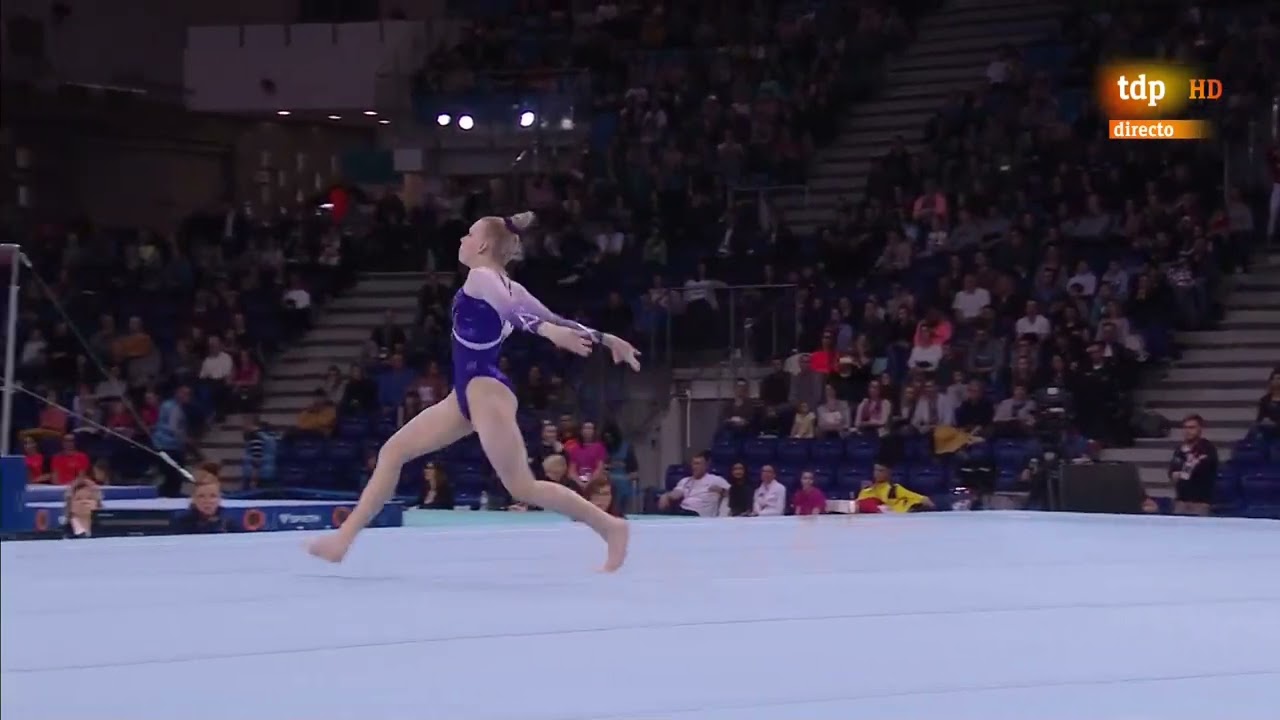 Jessica Castles. 2019 European Championships. AA. FX