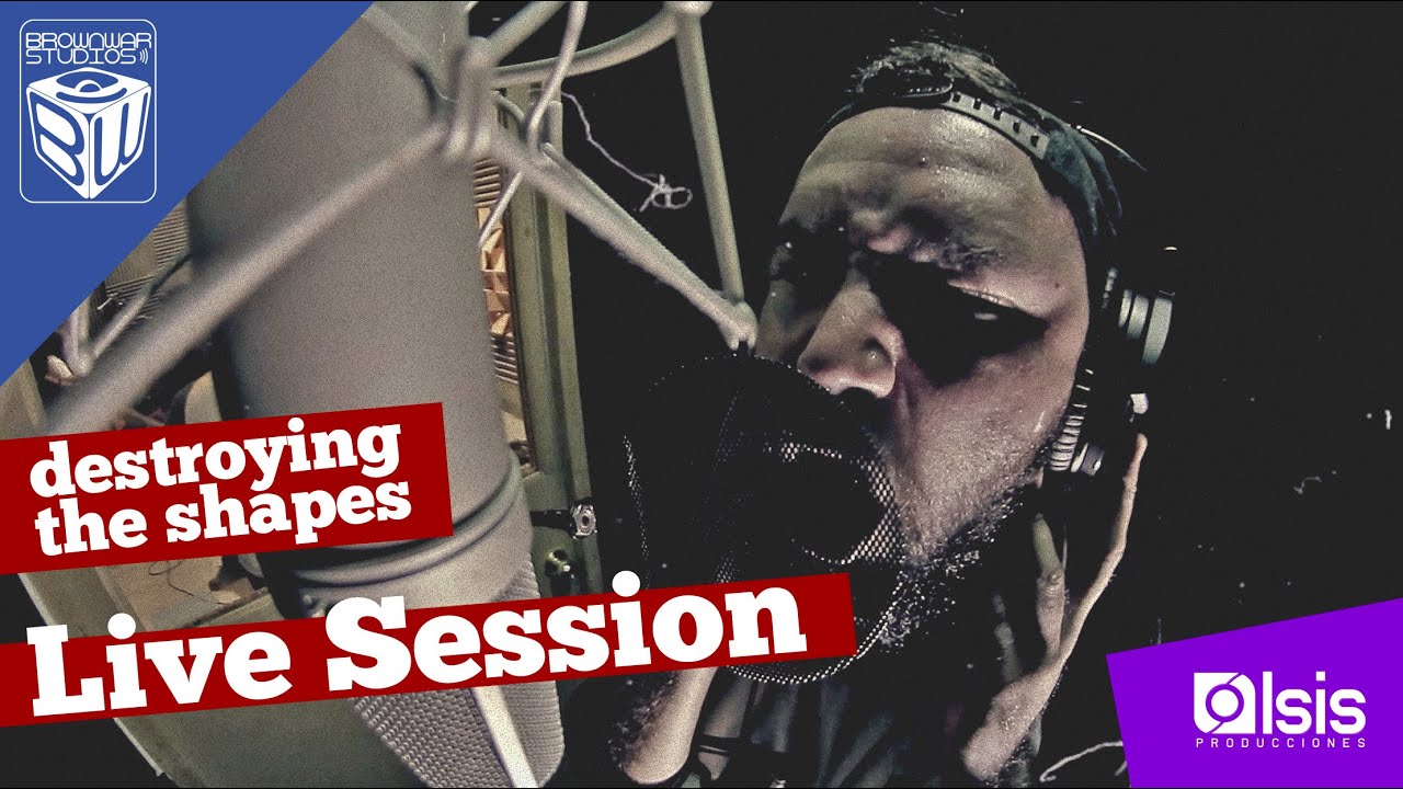 DESTROYING THE SHAPES LIVE @ BROWN WAR STUDIOS