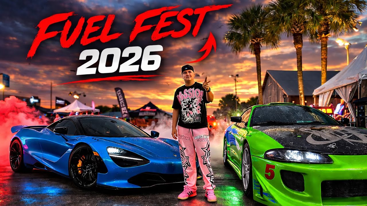 Fuel fest 2026 🚗💨🔥 ( no vas a creer lo que vi ) 