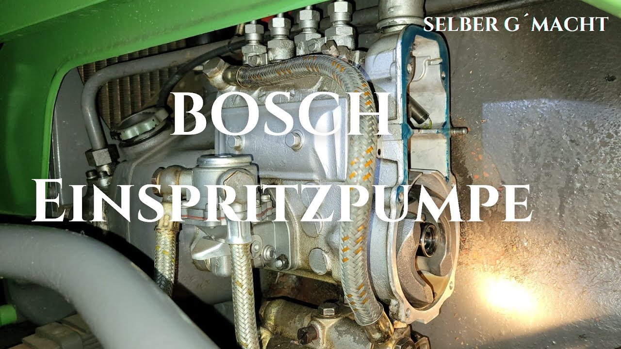 Fendt | Einspritzpumpe abdichten | Gefechtsmäßig