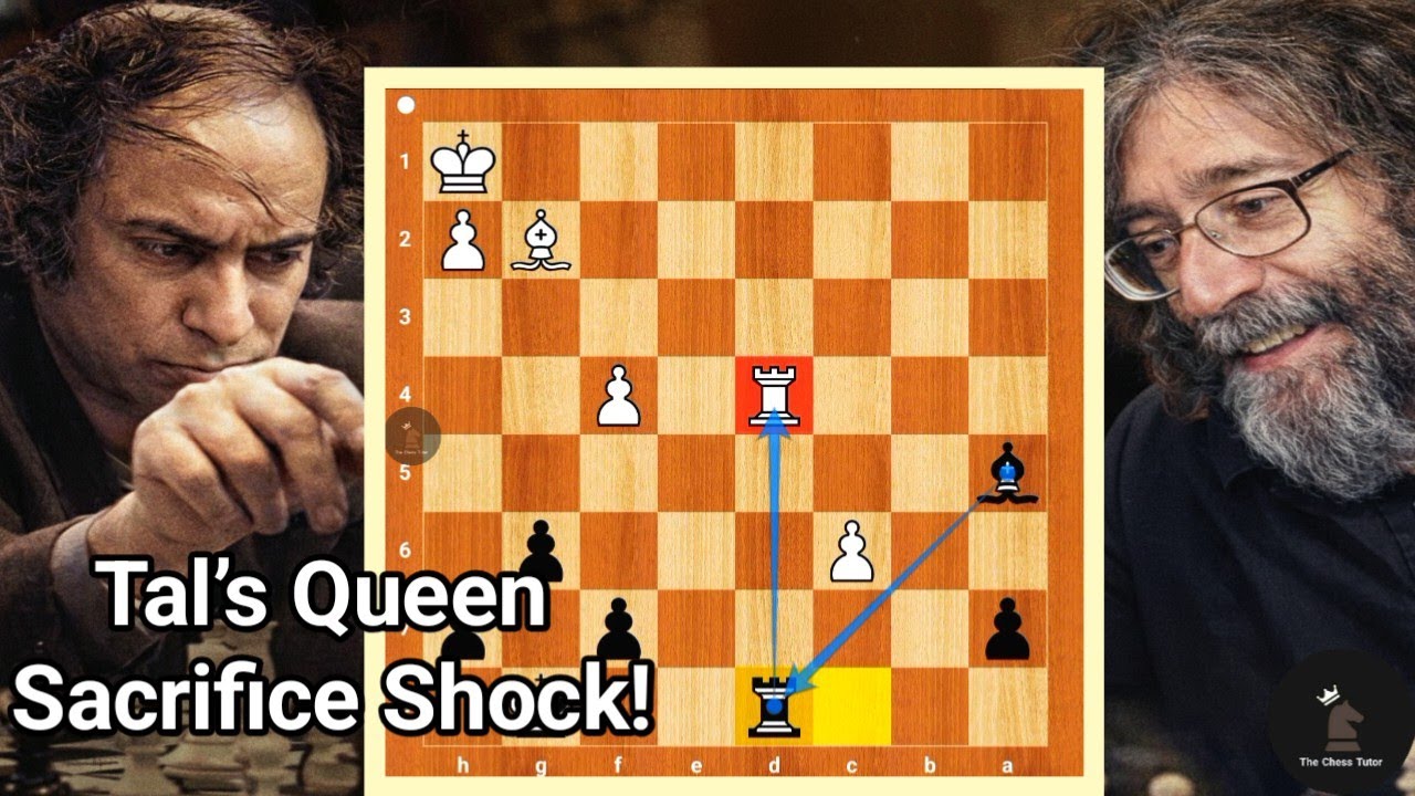 Tal’s Queenside March Ends in a Stunning Corner Checkmate in Luzern 1982
