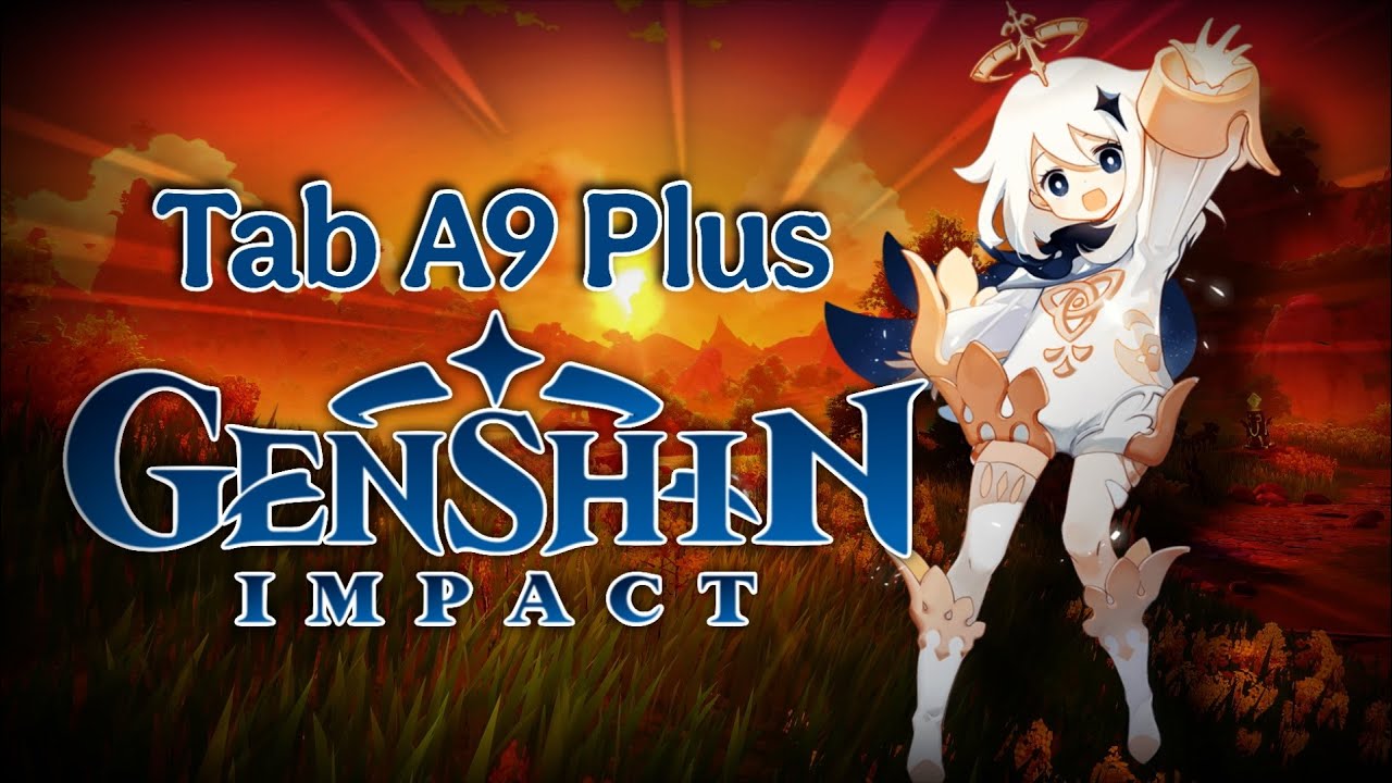- Samsung Galaxy Tab A9 Plus - Gaming Test - Teste de Desempenho em Jogos - Genshin Impact in 2025!!