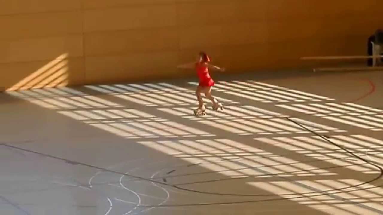 Josie Rollkunstlauf - 1. Platz Anfänger - 14. Kürpokal Dresden-Mitte 2014