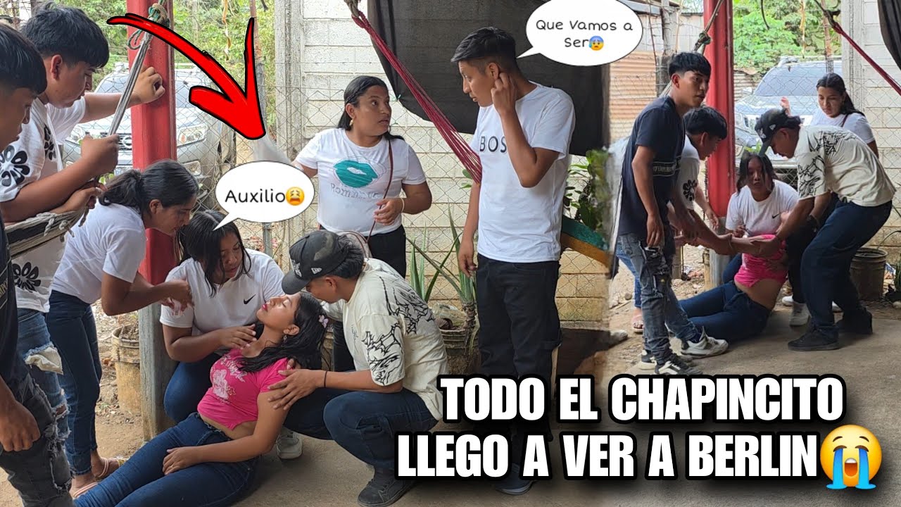 BERLIN P3rdio a Su Bebe🤰😰EDUARDO y YOLA Empezaron a Llorar Amargamente😭Todo El CHAPINCITO Llego😢