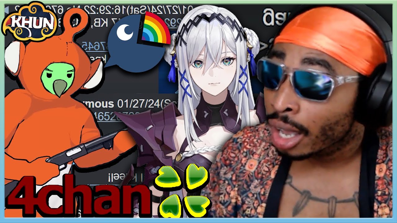 Худшие моменты фан-базы Nijisanji в 2024 году | Реакция Parrot4chan