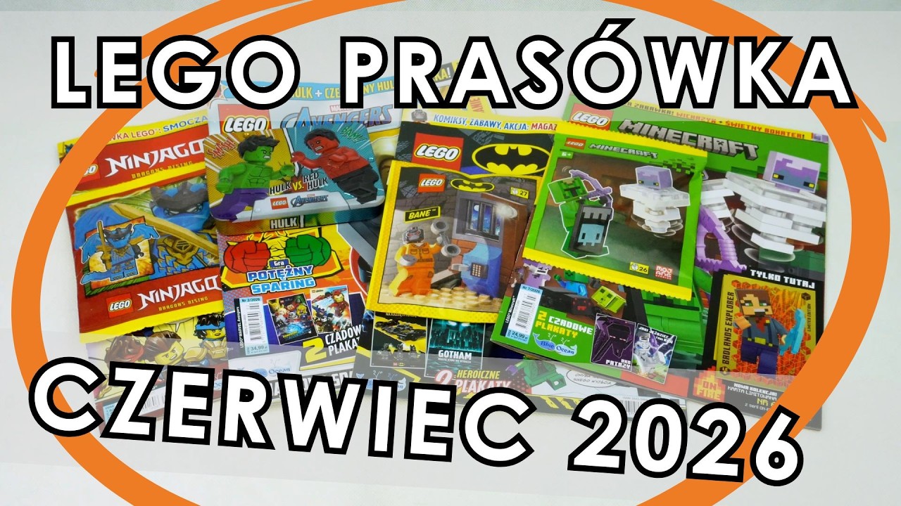 LEGO Pras&oacute;wka CZERWIEC 2026 🌴 / VLOG