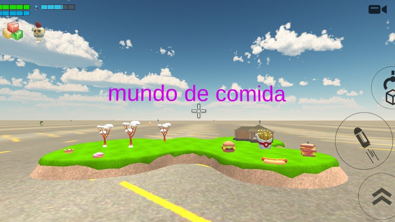 Mundo de doces no CHICKEN GUN da like pls 