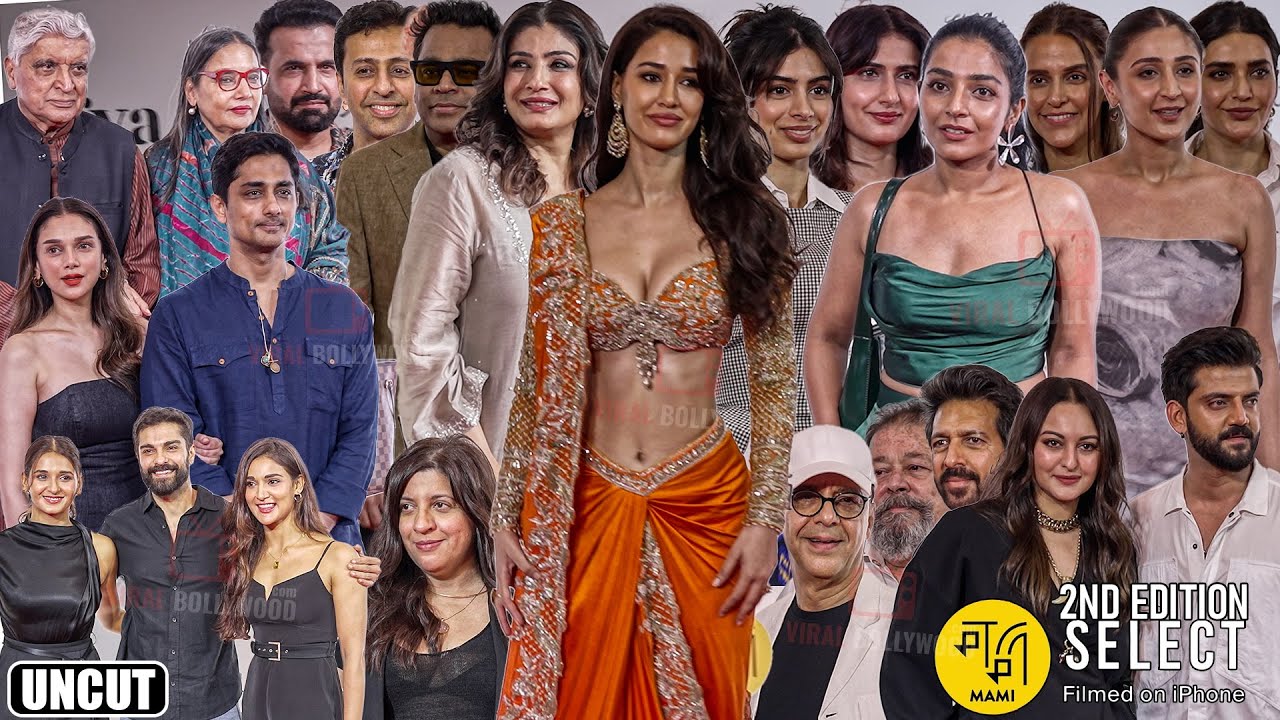 UNEDITED - 2nd Edition Of Mami Select Filmed On Iphone | Raveena, Disha Patani, Sonakshi, A.R.Rahman