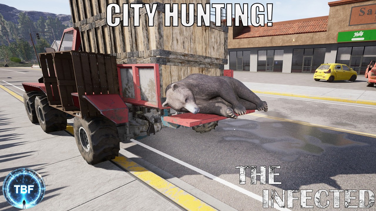 Trader, Looting, Hunting & Bear Encounter! | The Infected Day 54