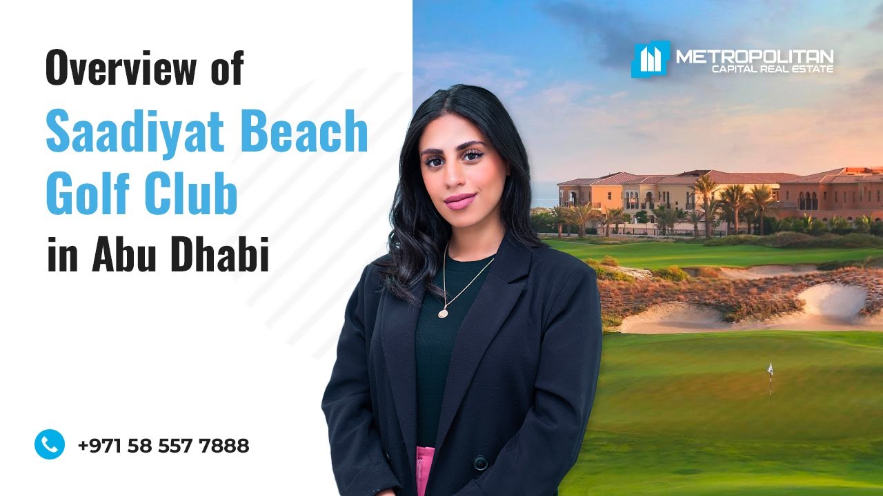 Overview of Saadiyat Beach Golf Club in Abu Dhabi