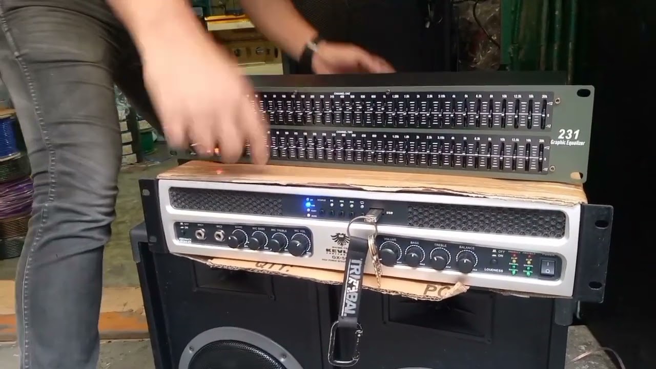 DBX 231 GRAPHIC EQUALIZER NABILI KO SA RAON MANILA