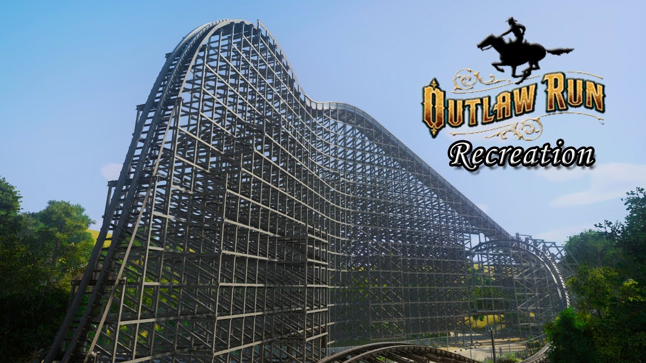 The Best Outlaw Run Recreation In Planet Coaster | Cinematic With POV (4K Ultra HD)