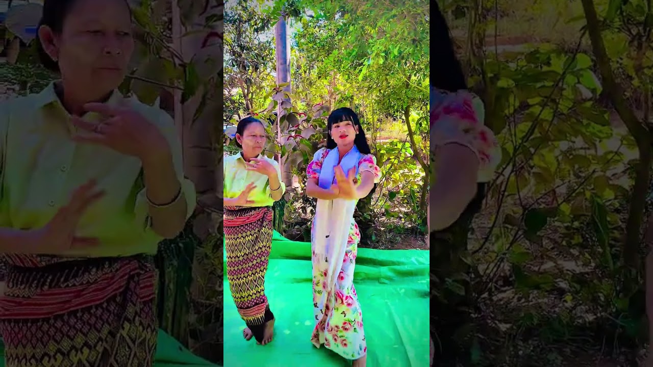 သဘင်သည်မလေးမနှင်းဆီသီချင်းအက #wedding 