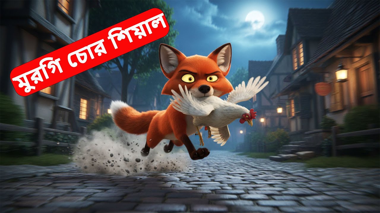 লালু শিয়াল ও রহমত চাচার ফাঁদ - ছোটদের মজার গল্প | Lalu Shial O Rohomot Chacha|
