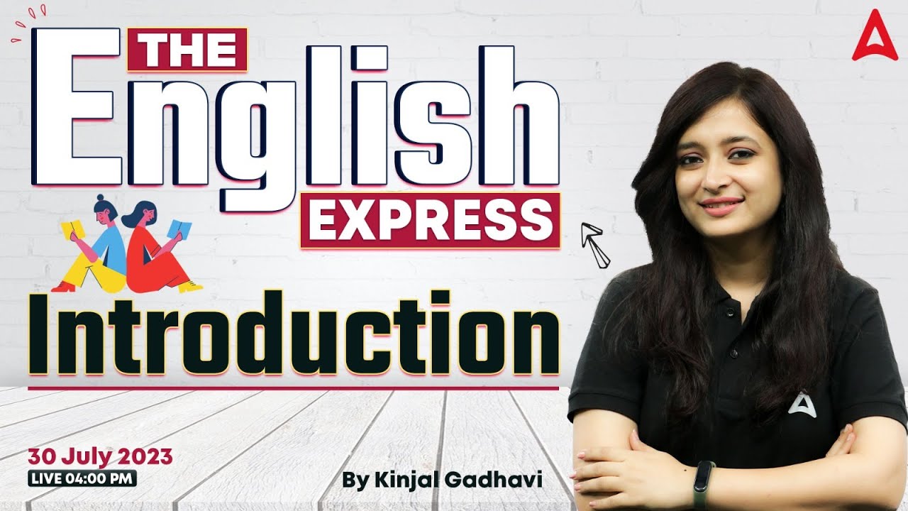 The English Express | Introduction Class | English By Kinjal Gadhavi