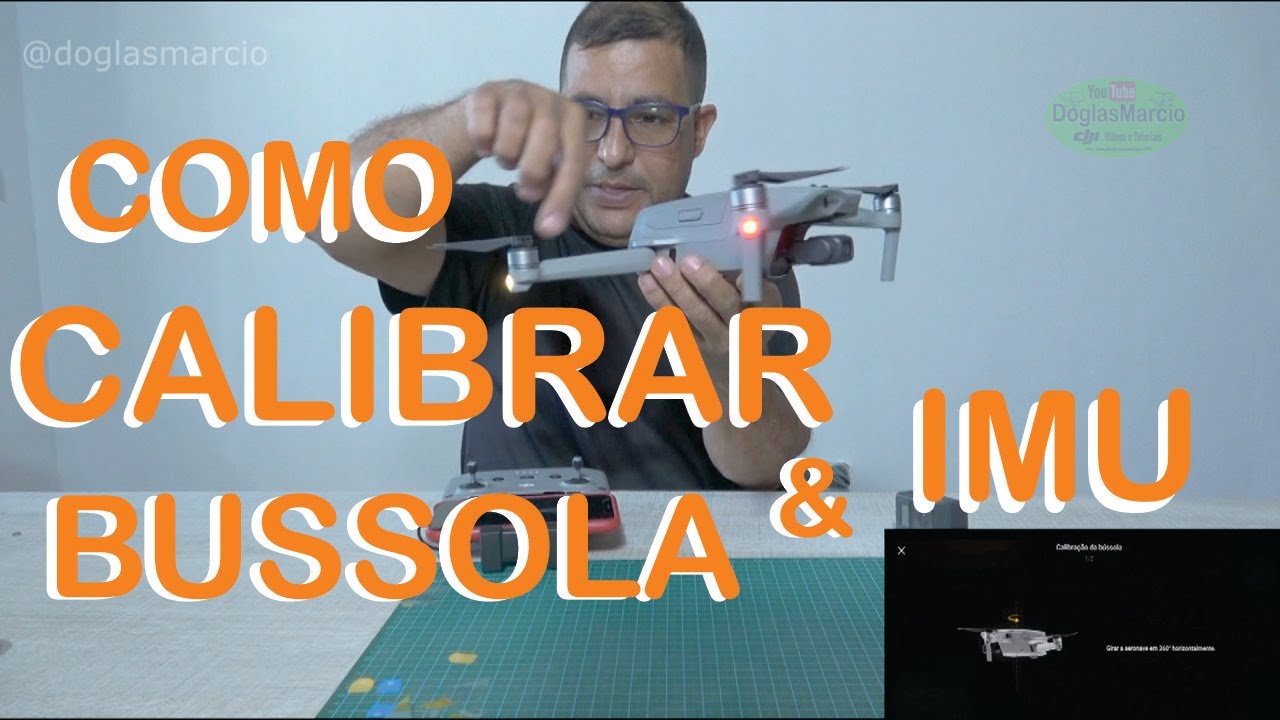 MAVIC AIR 2   CALIBRAÇÃO IMU E BUSSOLA #dicas03