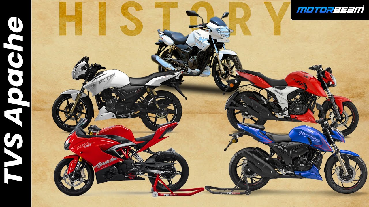 TVS Apache History - Story Of India's Racing DNA
