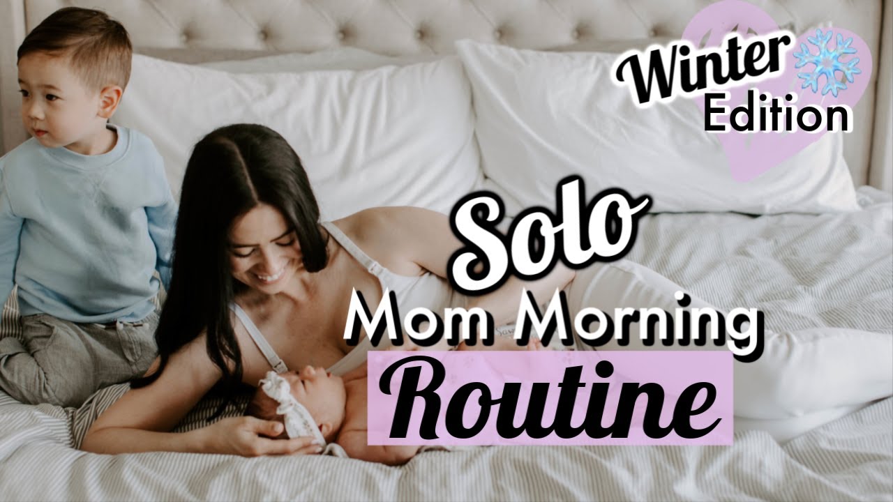 Solo Mom Morning Routine 2019 | Toddler & Baby