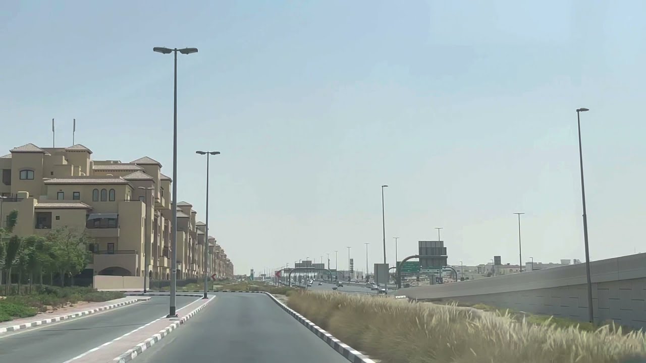 Driving around mirdif city Center Dubai #beautiful #mirdif #dubai #uae
