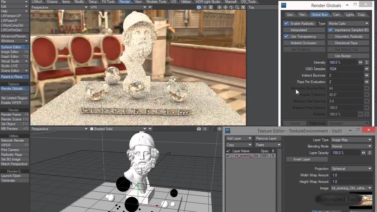 LightWave 2015: Importance Sampling