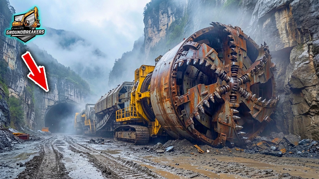Siêu Máy Móc: Khoét Đường Hầm Núi Khổng Lồ Hơn 20 Làn | Groundbreakers