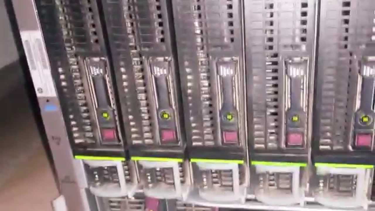 A Simple Connection to the HP c7000 Enclosure for 10Gb Connectivity