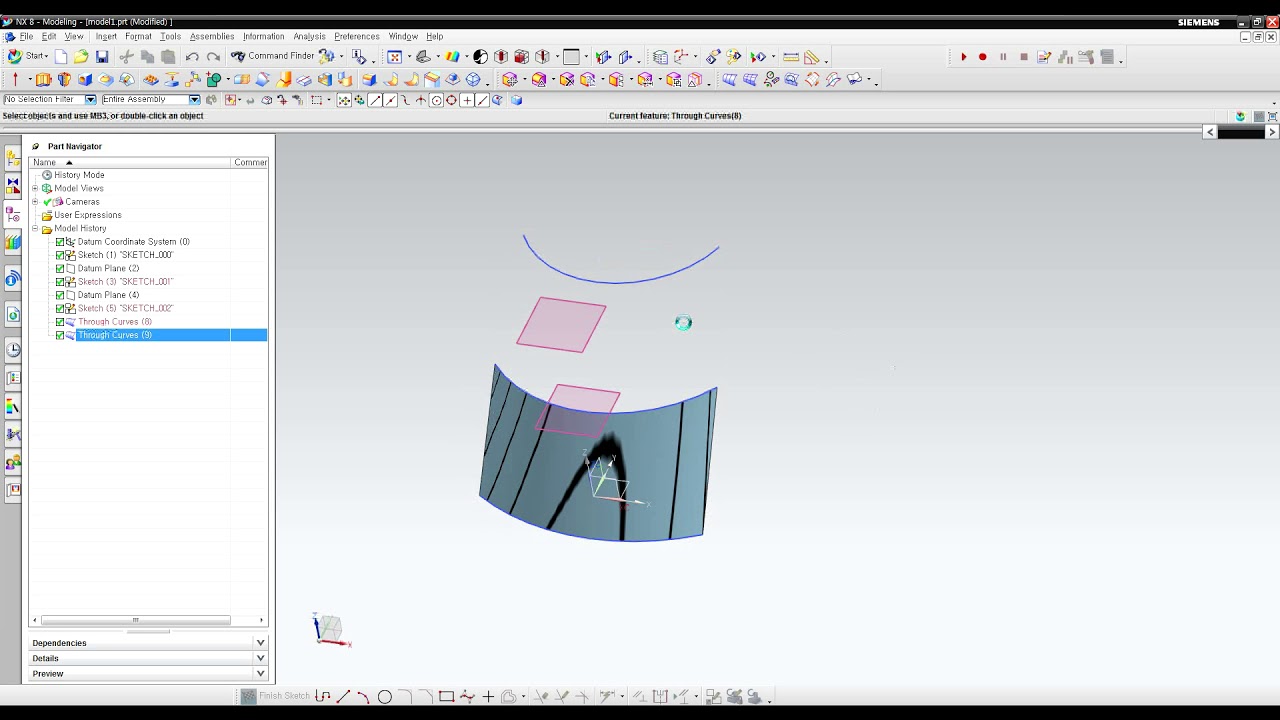 [UG NX] Useful Tips #6. Check surface continuity