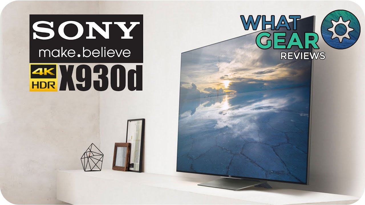 SONY BRAVIA X930d Review - 4K HDR TV - CES 2016