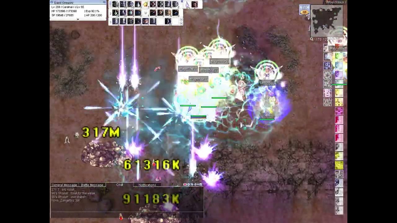 [iRO - Chaos] Cardinal - Twisted Plains - Road to 260 - Arbitrium build