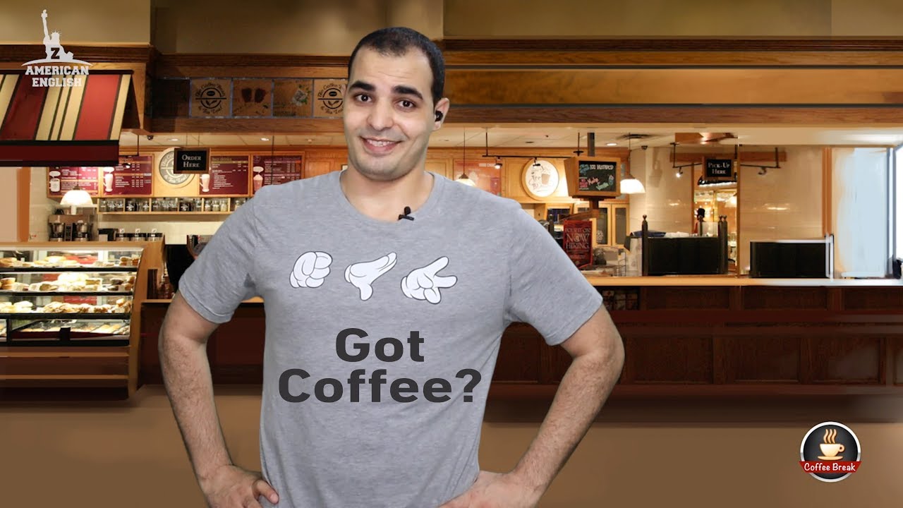 تعلم اللغة الانجليزية : اللهجة الامريكية العامية كورس coffee break من المستوى الثالث