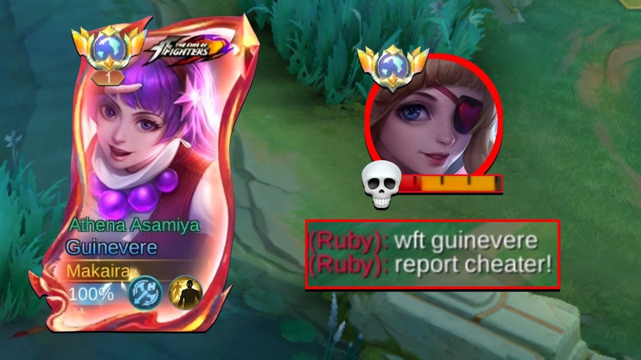 WHEN GUINEVERE ABUSE THIS NEW BUILD AND EMBLEM TO DOMINATE RUBY ABNORMAL LIFESTEAL!!💀 (Must try!)