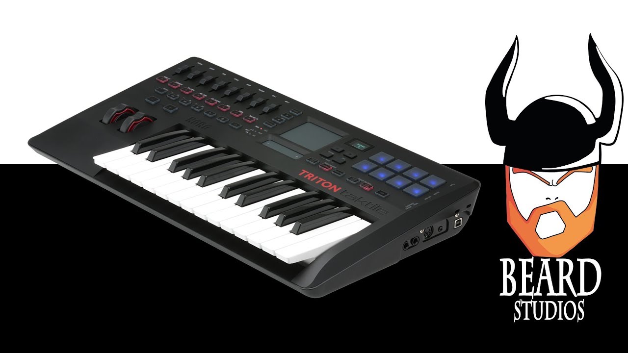 Korg Triton Taktile 25 ITALIANO ( Unboxing & Test )