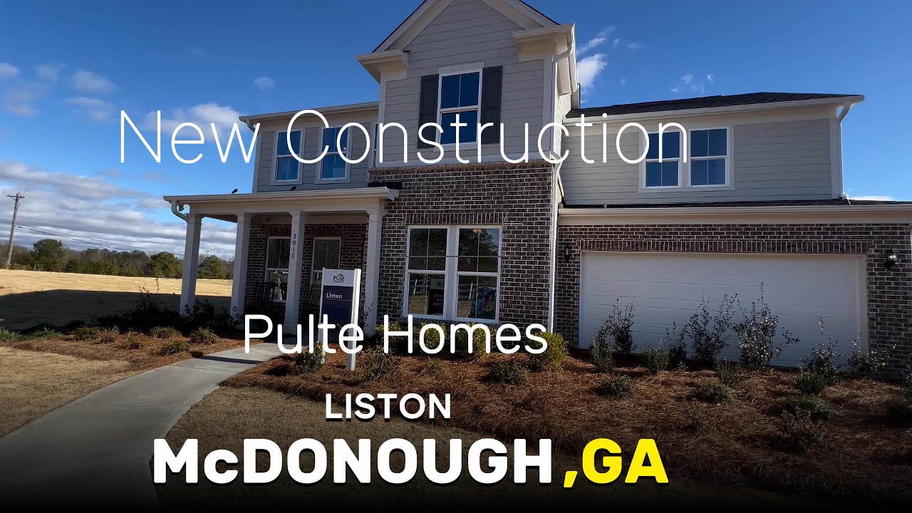 Luxury New Construction in McDonough, GA built by Pulte Homes