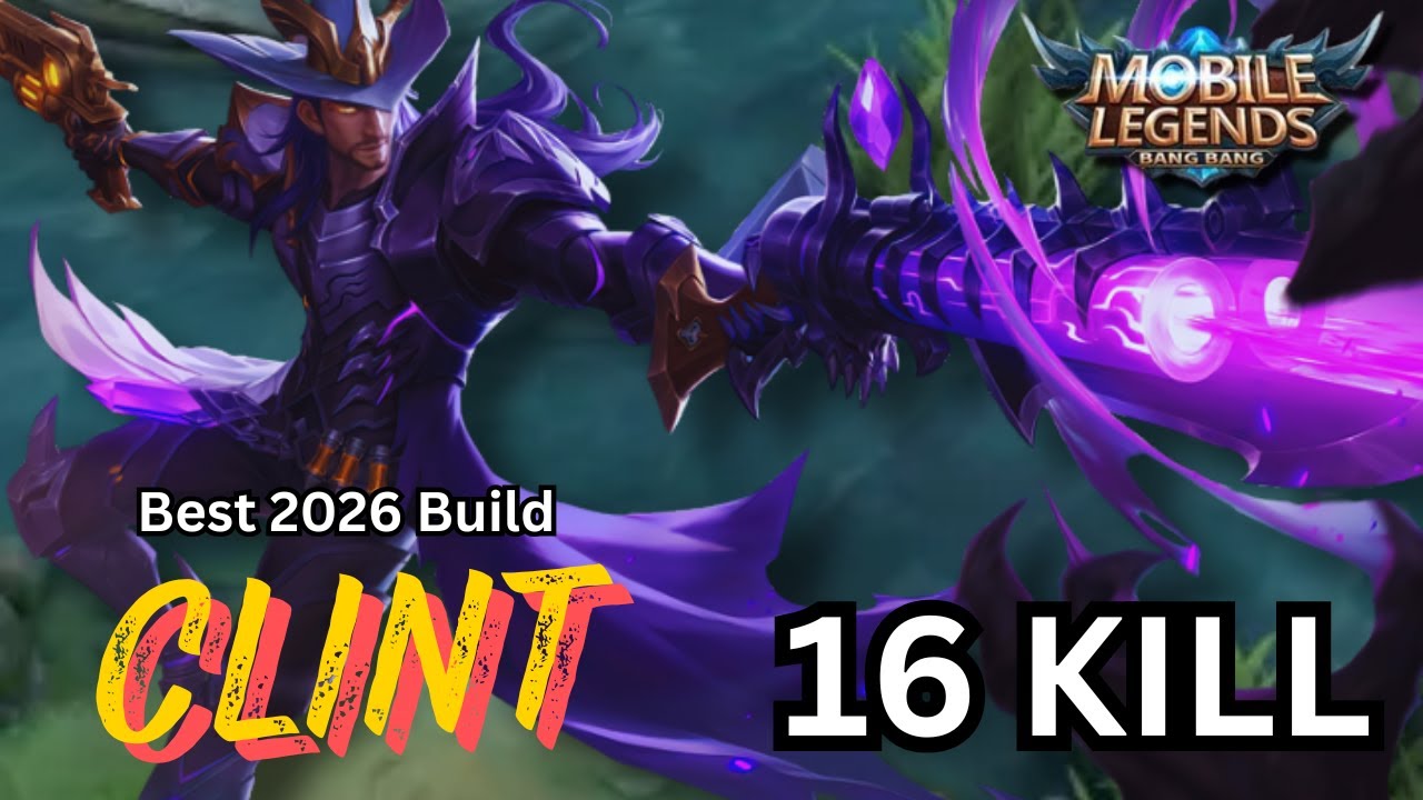 16 KILLS! CLINT CARRY GAME 🔥 Thunderbelt Penetration Build | MLBB (MUST TRY)