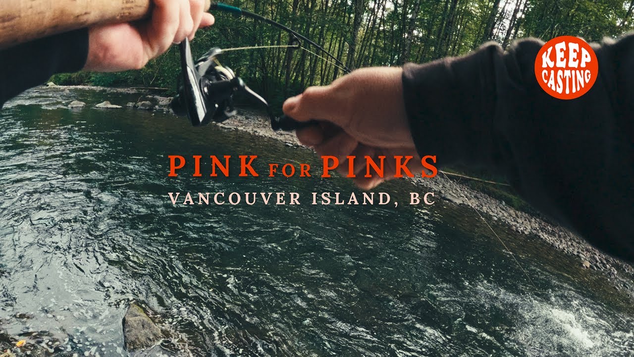 Ultralight Fishing — Pink Salmon on Pink Spinners | Vancouver Island, BC