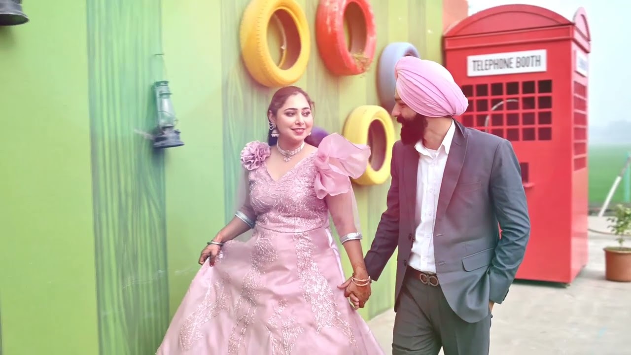 Rajanpreet Singh Weds Rupinder Kaur 🎉♥ Prewedding song HAPPY STUDIO ZIRA 99888 46345 