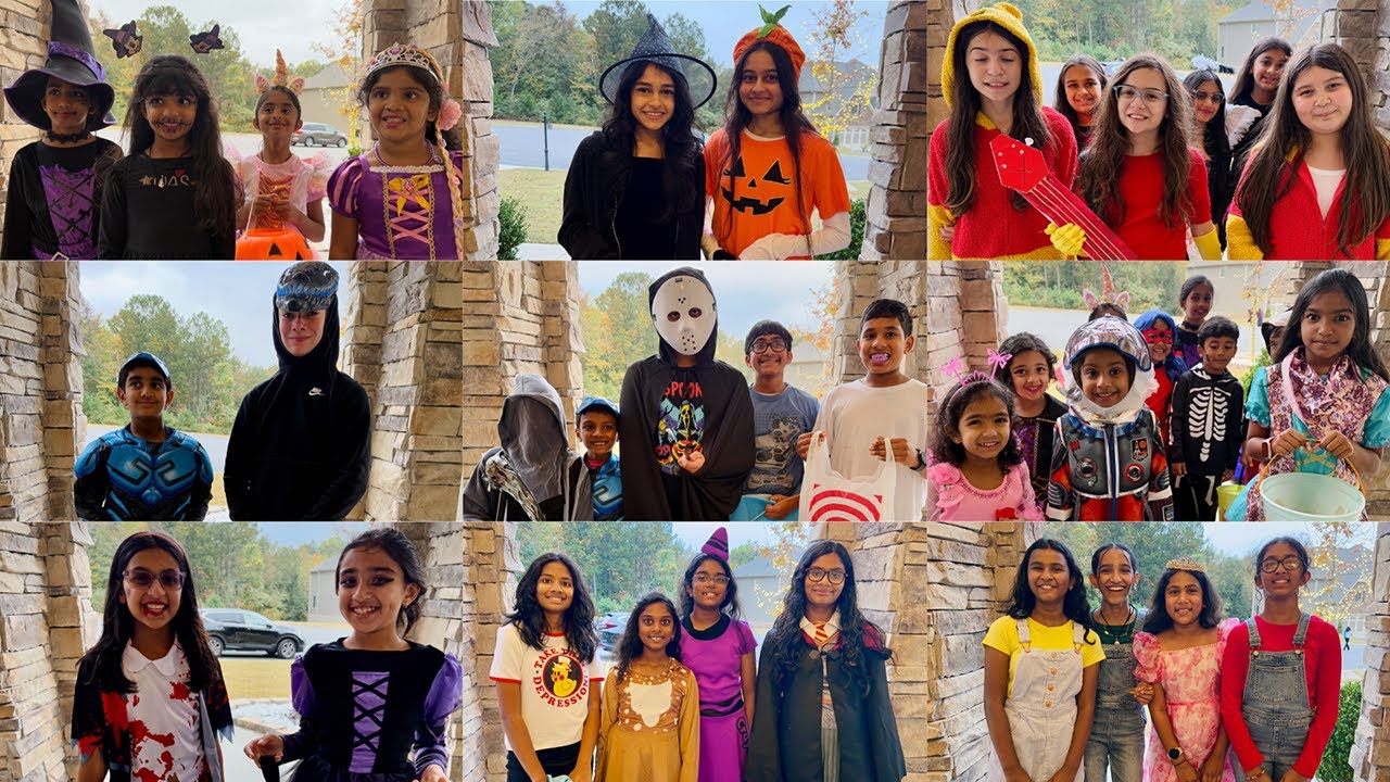 Hadley Estates Halloween Trick-or-Treat Highlights | Adorable Kids in Costumes for Halloween Fun 🎃👻