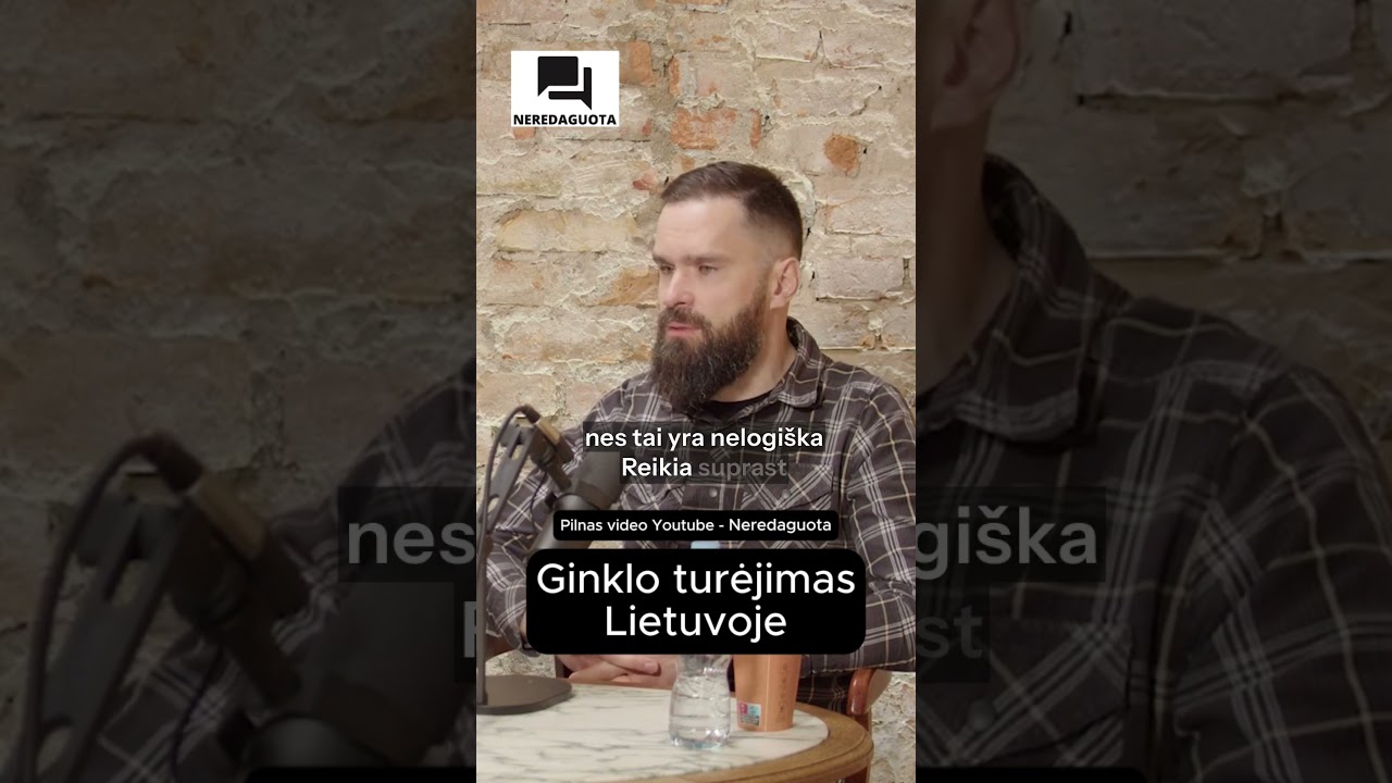 Ginklai Lietuvoje. Marius &Scaron;ulga
