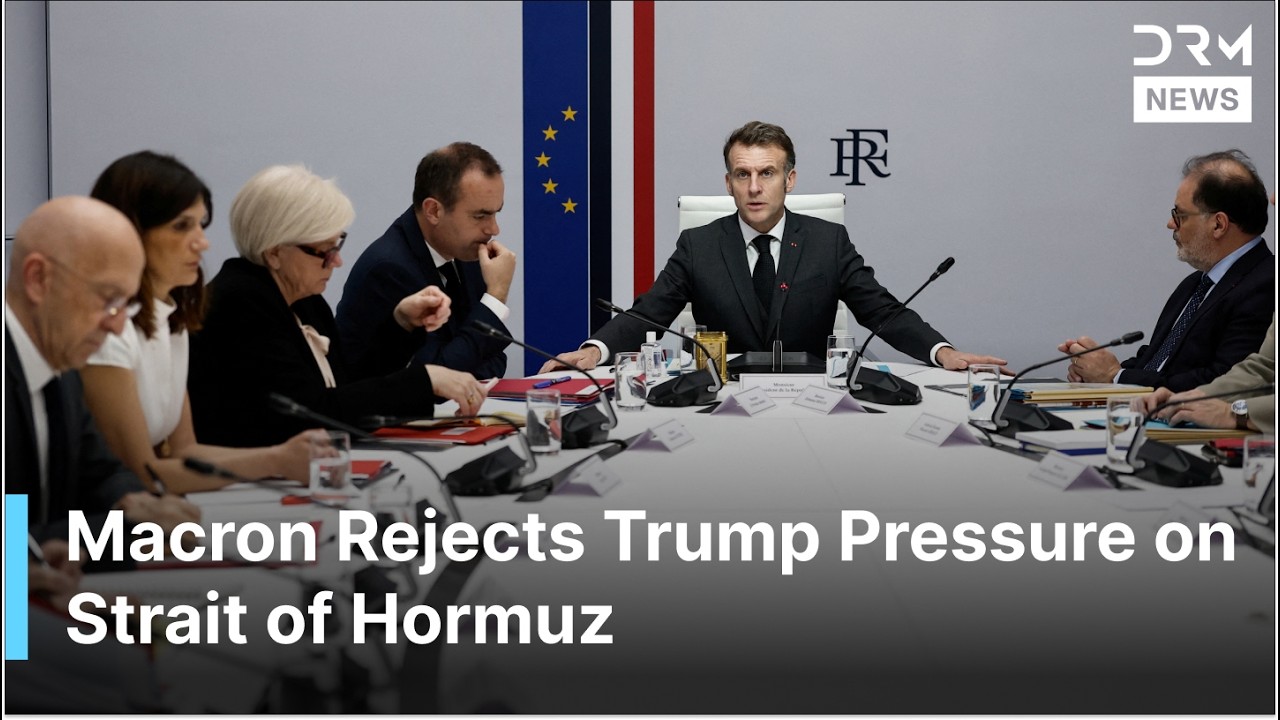 FULL REMARKS: Macron Rejects Trump Pressure, Refuses Military Role in Hormuz Amid Iran War | AC1G