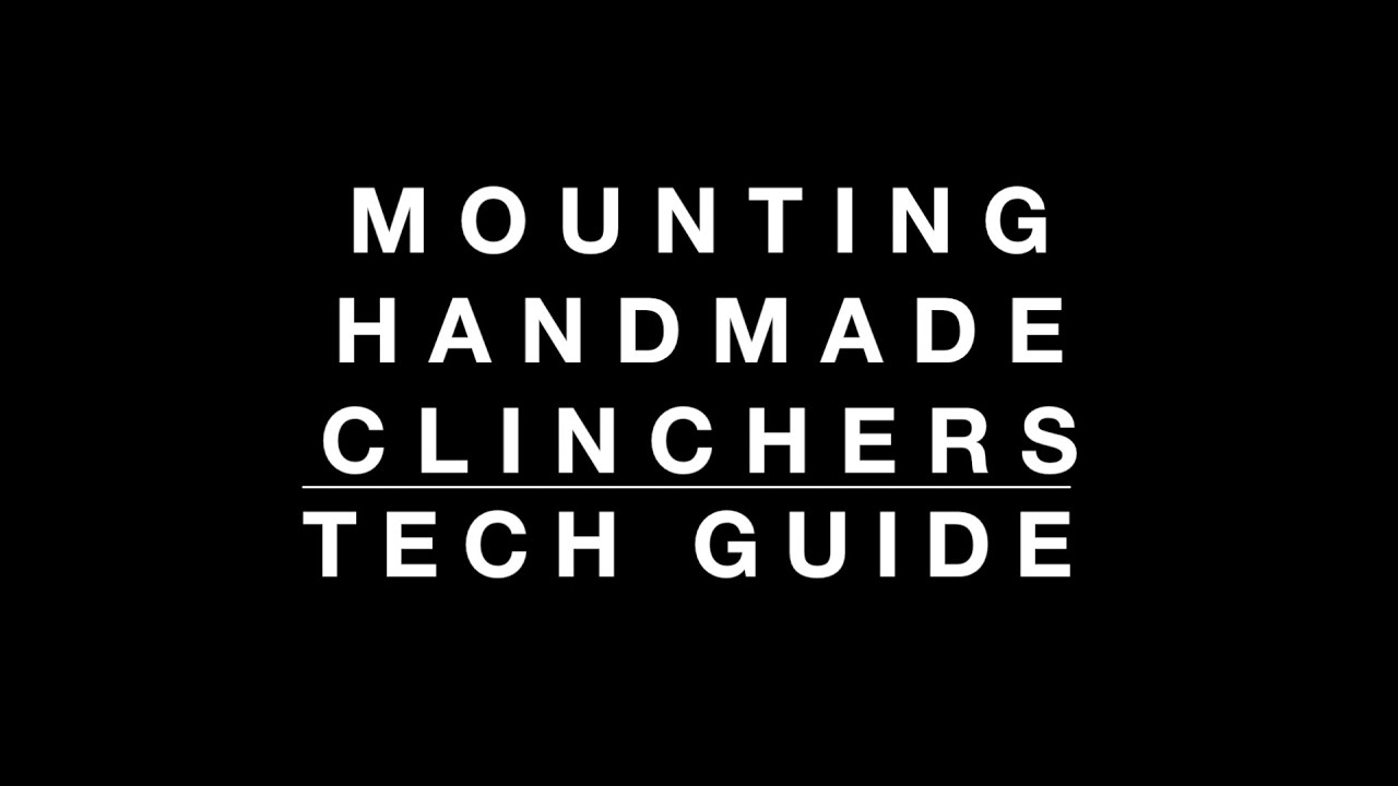 Mounting Handmade Clincher (H-CL) with latex inner tube