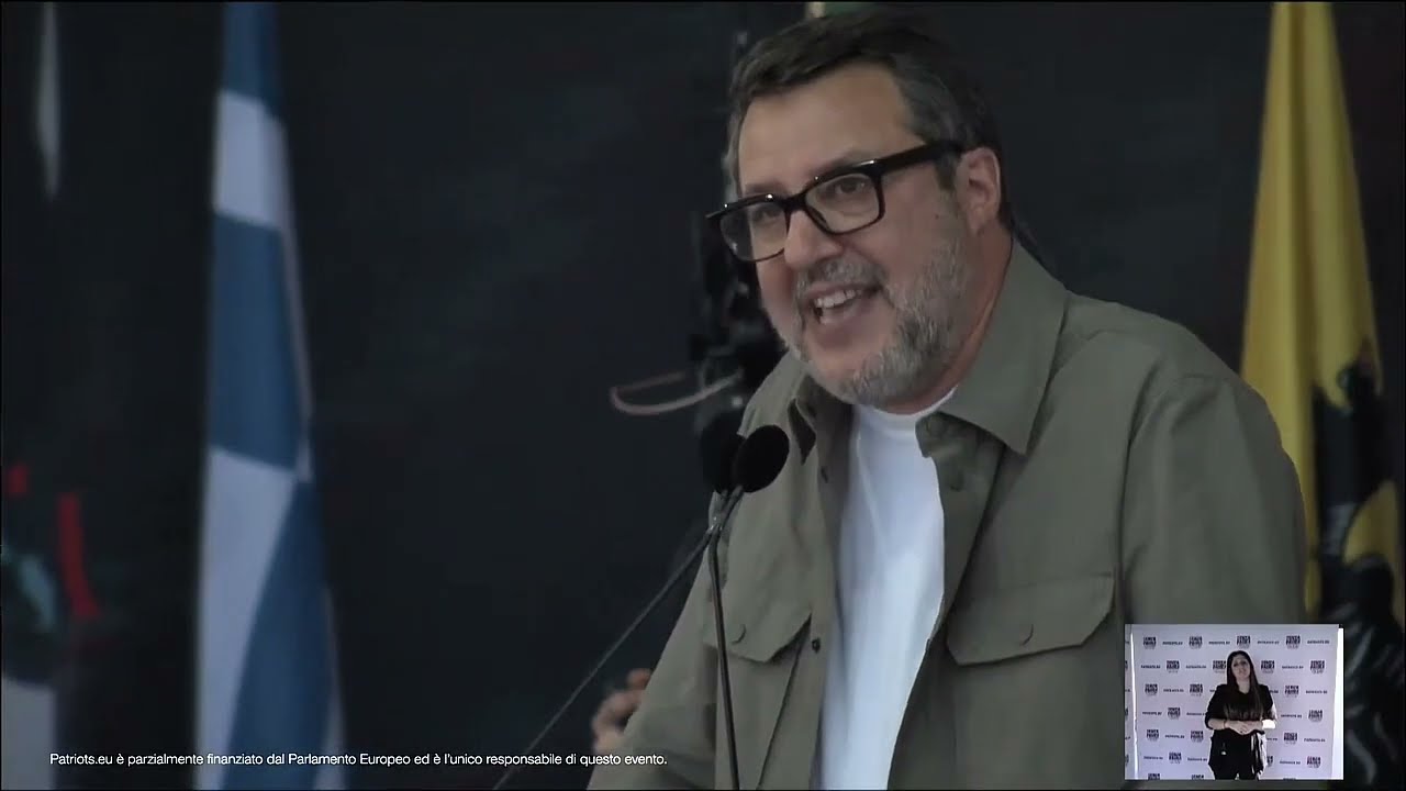 MATTEO SALVINI A &ldquo;SENZA PAURA: IN EUROPA PADRONI A CASA NOSTRA&rdquo;
