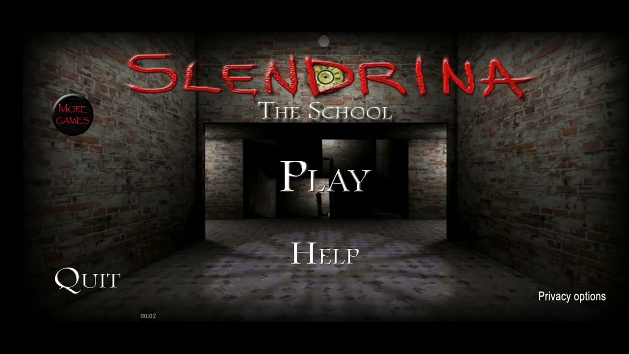 While I was on a hike I found this school in the mountains so I decided to take #slendrina