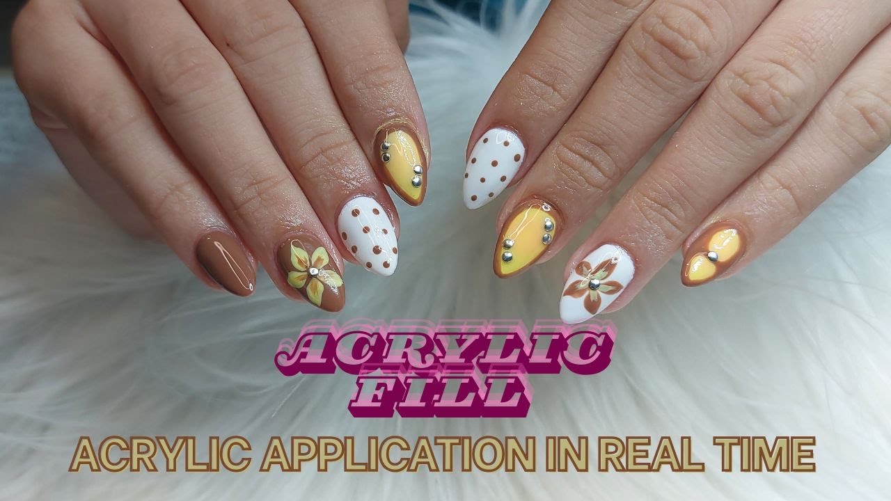 Acrylic Fill | Acrylic Application In Real Time