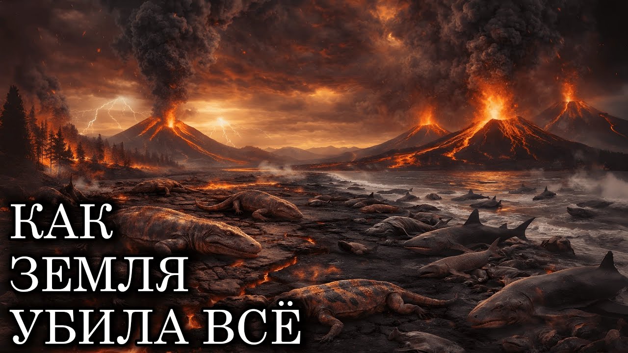 ЭТО БЫЛ КОНЕЦ ВСЕГО:Как Земля УБИЛА всё ЖИВОЕ в ПЕРМСКУЮ эпоху | Документалка для сна