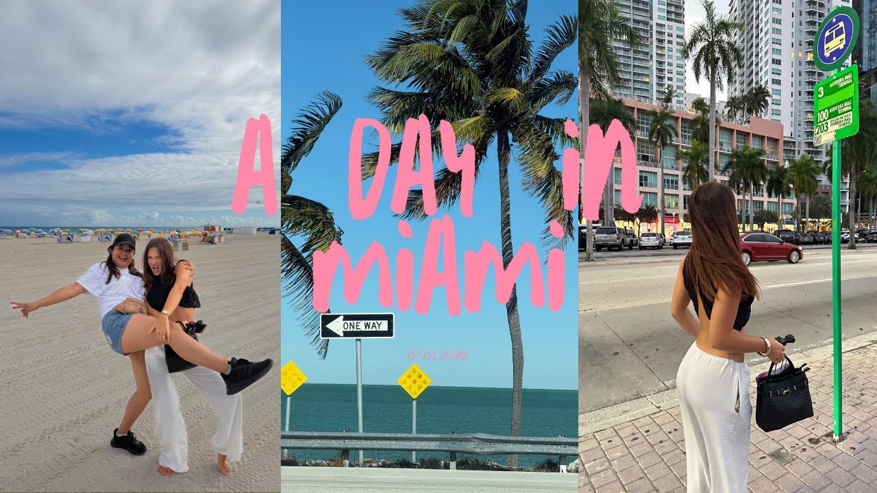 Miami vlog🌴| downtown, srpski restoran, mini shopping