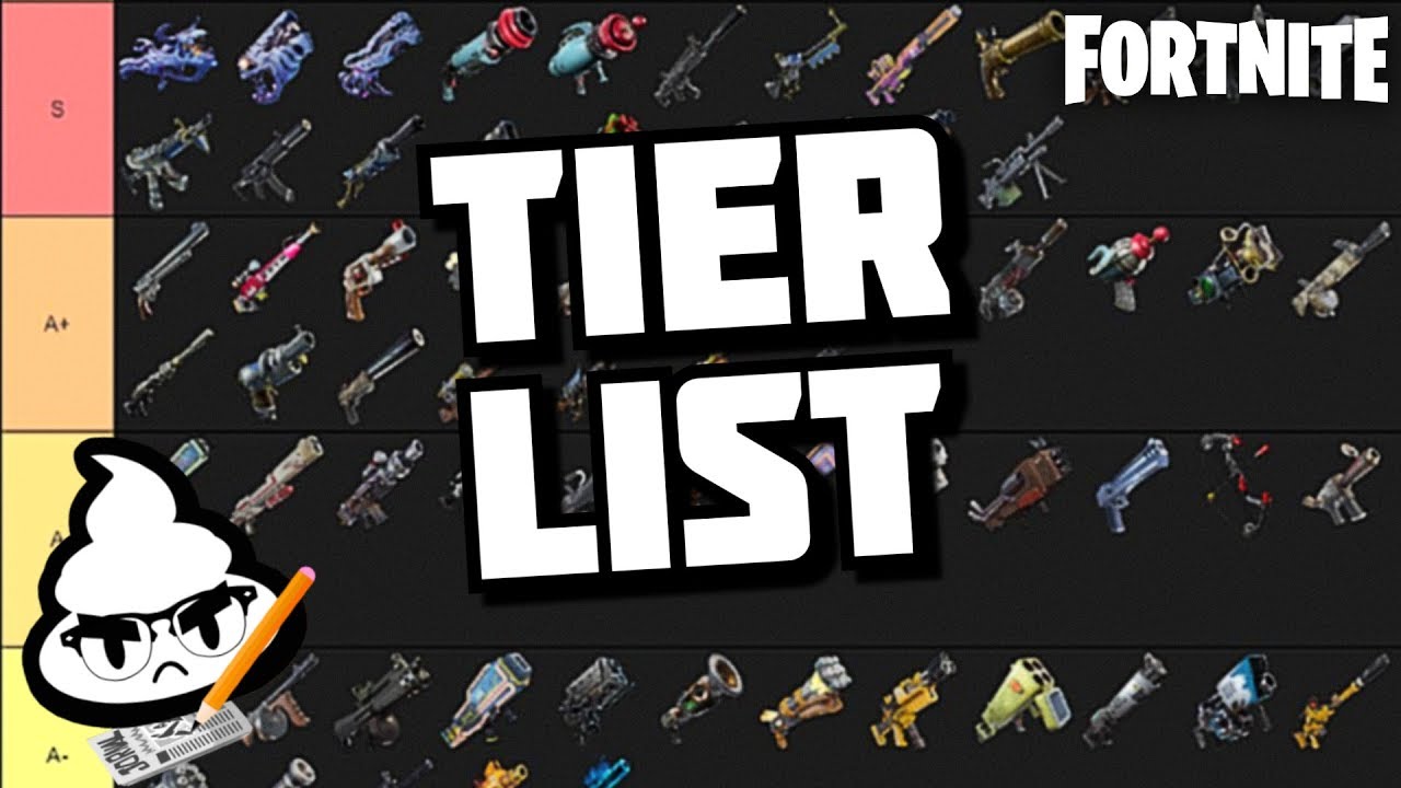 Tier List Melhores Armas Fortnite Salve o Mundo