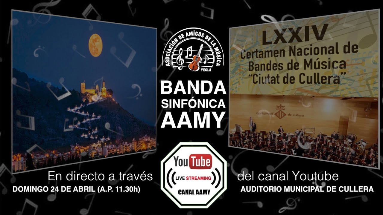 BANDA SINFÓNICA AAMY. LXXIV Certamen Nacional de Bandas de Música 