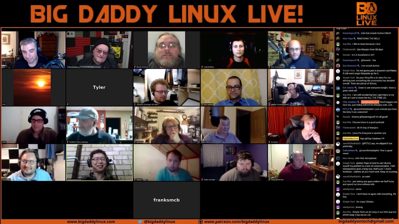 Big Daddy Linux Live! 10-5-19 (8pm EDT)