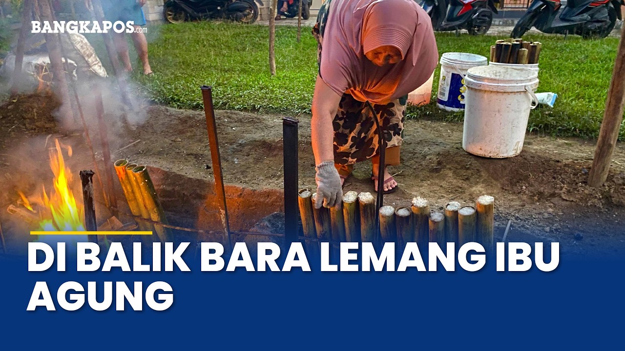 Selama 16 Tahun, Lemang Ibu Agung Tak Pernah Absen di Ramadan Pangkalpinang