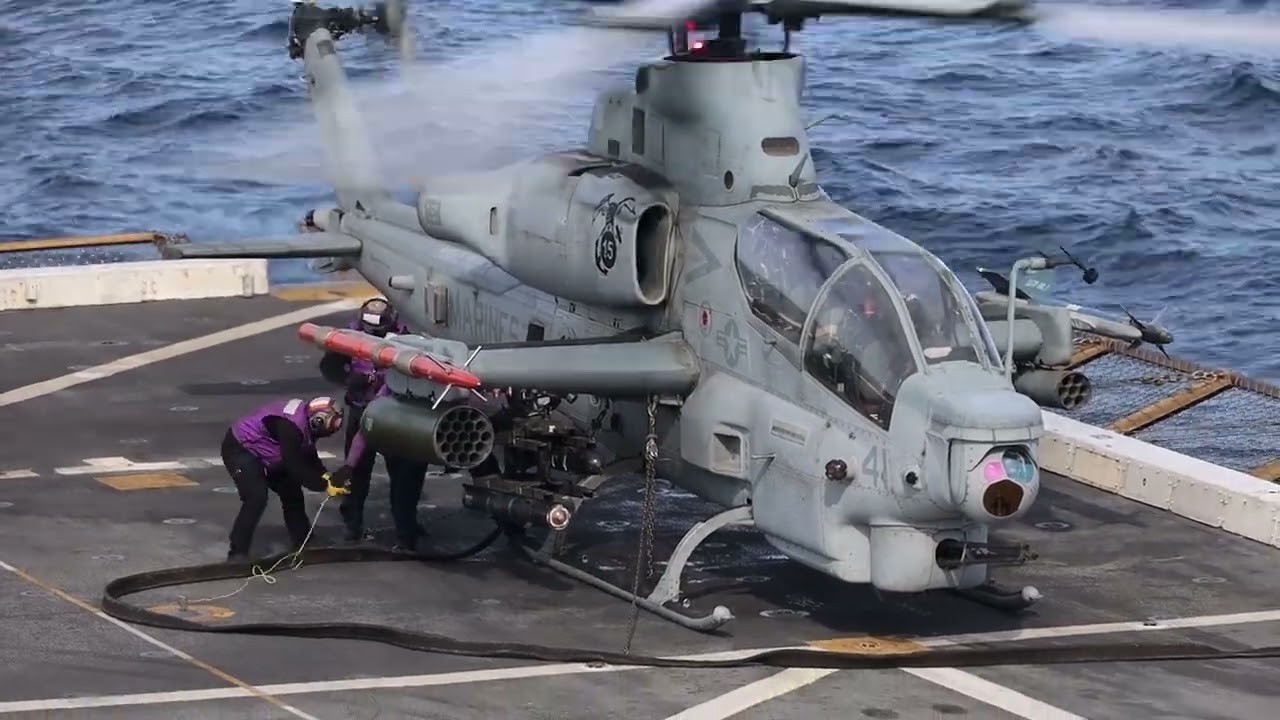 USS Somerset Flight Deck Operations